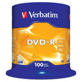 DVD-R Verbatim DVD-R Matt Silver 100 Stück