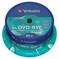 DVD-RW Verbatim    25 kosov Pisana 4,7 GB 4x