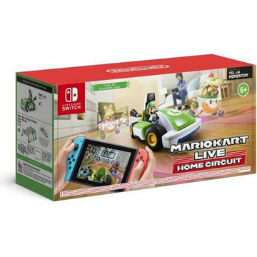 Voiture Télécommandée Nintendo Mario Kart Live: Home Circuit Luigi Set