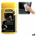 Cleaning Wipe Fellowes Dispenser Screen 100 Pieces