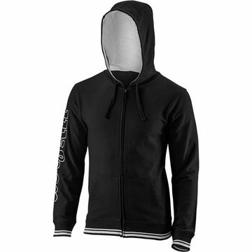 Sweat à capuche homme Wilson Team II Noir