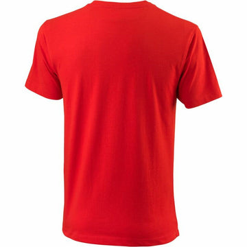 T-shirt à manches courtes homme Wilson Team II Teach Rouge