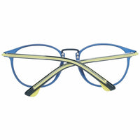 Monture de Lunettes Homme Police VPL558-490TA5 Bleu Ø 49 mm