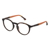 Men'Spectacle frame Police VPL878520878 Dark Havana (ø 52 mm)