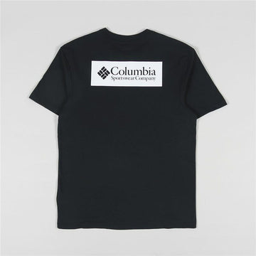 Men’s Short Sleeve T-Shirt Columbia Black