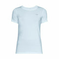 Women’s Short Sleeve T-Shirt Under Armour HeatGear Light Blue