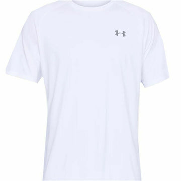 Men’s Short Sleeve T-Shirt Under Armour Tech 2.0 White