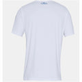 Men’s Short Sleeve T-Shirt Under Armour Fleece Big Logo White