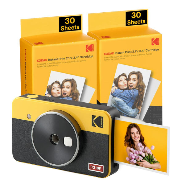 Polaroidni fotoaparat Kodak MINI SHOT 2 RETRO C210RY60 Rumena