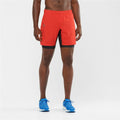 Sport Shorts Salomon TwinSkin Rot