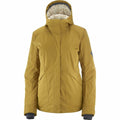 Anorak de ski Salomon Snow Rebel Femme Doré