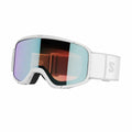 Lunettes de ski Salomon Aksium 2.0 Photochromic Blanc Plastique