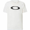 Men’s Short Sleeve T-Shirt Oakley O-Bold Ellipse White