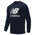 Men’s Sweatshirt without Hood New Balance MT03560 Navy