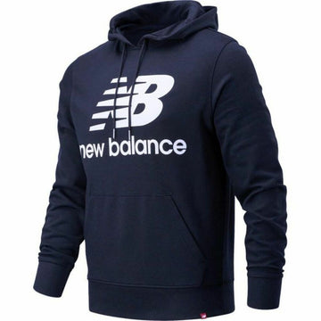 Sweat à capuche homme New Balance MT91548 Blue marine