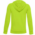 Sweat à capuche enfant Under Armour Rival Big Logo 1 Vert citron