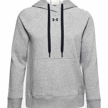 Damen Sweater mit Kapuze Under Armour Rival Grau