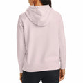 Sweat à capuche femme Under Armour Rival Fleece Rose