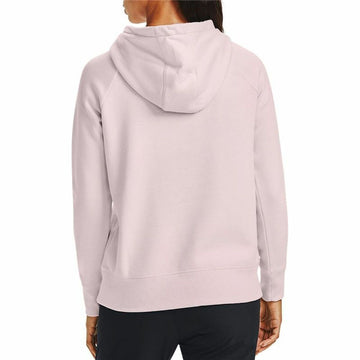 Damen Sweater mit Kapuze Under Armour Rival Fleece Rosa