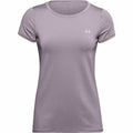 T-shirt à manches courtes femme Under Armour HeatGear Violet