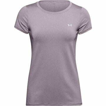 Women’s Short Sleeve T-Shirt Under Armour HeatGear Purple