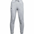 Children's Tracksuit Bottoms Under Armour  Rival  Grey