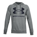 Herren Sweater mit Kapuze Under Armour Fleece Rival Dunkelgrau