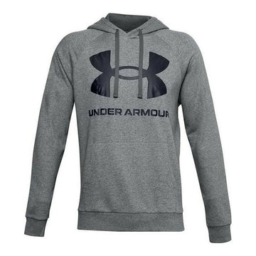 Sweat à capuche homme Under Armour Fleece Rival Gris foncé