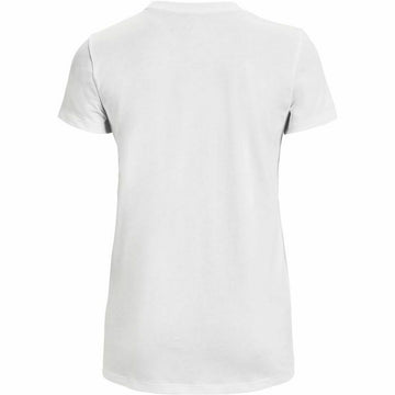 Damen Kurzarm-T-Shirt Under Armour Sportstyle Weiß