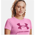 Women’s Short Sleeve T-Shirt Under Armour Graphic Pink