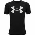 T shirt à manches courtes Enfant Under Armour Tech Big Logo Noir