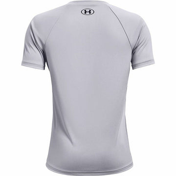 Kurzarm-T-Shirt für Kinder Under Armour Tech Big Logo Grau