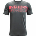 Herren Kurzarm-T-Shirt Under Armour Tech 2.0 Dunkelgrau