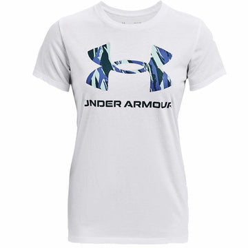 Women’s Short Sleeve T-Shirt Under Armour Graphic White