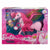 Konj Barbie HLC40 Plastika Roza