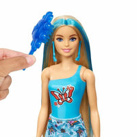 Poupée Barbie Color Reveal Serie Ritmo Arc-en-ciel