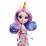 Poupée Mattel Enchantimals Sunshine Island 15 cm Licorne Animal de compagnie