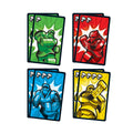 Card Game Mattel Rock'Em Sock'Em Fight Cards