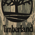 Herren Kurzarm-T-Shirt Timberland Stack Logo Camo Schwarz