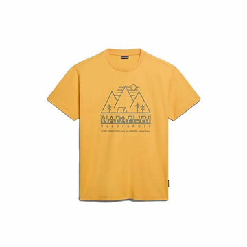 Men’s Short Sleeve T-Shirt Napapjiri S-Faber Golden