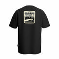 Men’s Short Sleeve T-Shirt Napapjiri S-Gouin  Black