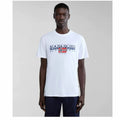 Men’s Short Sleeve T-Shirt Napapjiri S-Aylmer White