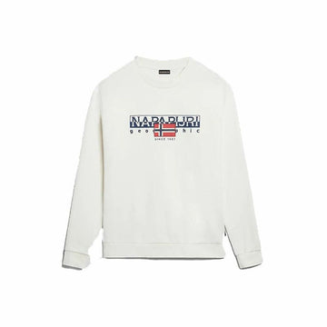 Sweat sans capuche homme Napapjiri B-Aylmer C Blanc