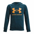 Children’s Hoodie Under Armour Rival Fleece Hoodie Cyan