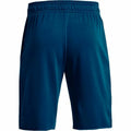 Short de Sport pour Homme Under Armour Rival Terry Bleu