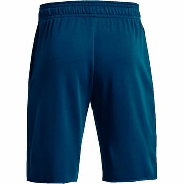 Men's Sports Shorts Under Armour Rival Terry Blue