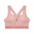 Sports Bra Under Armour  Crossback Mid Pink