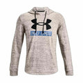 Sweat à capuche homme Under Armour Rival Terry Logo Gris clair