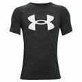 Jungen Kurzarm-T-Shirt Under Armour Tech Twist SS Schwarz