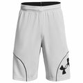 Herren-Sportshorts Under Armour Perimeter 28 cm Weiß